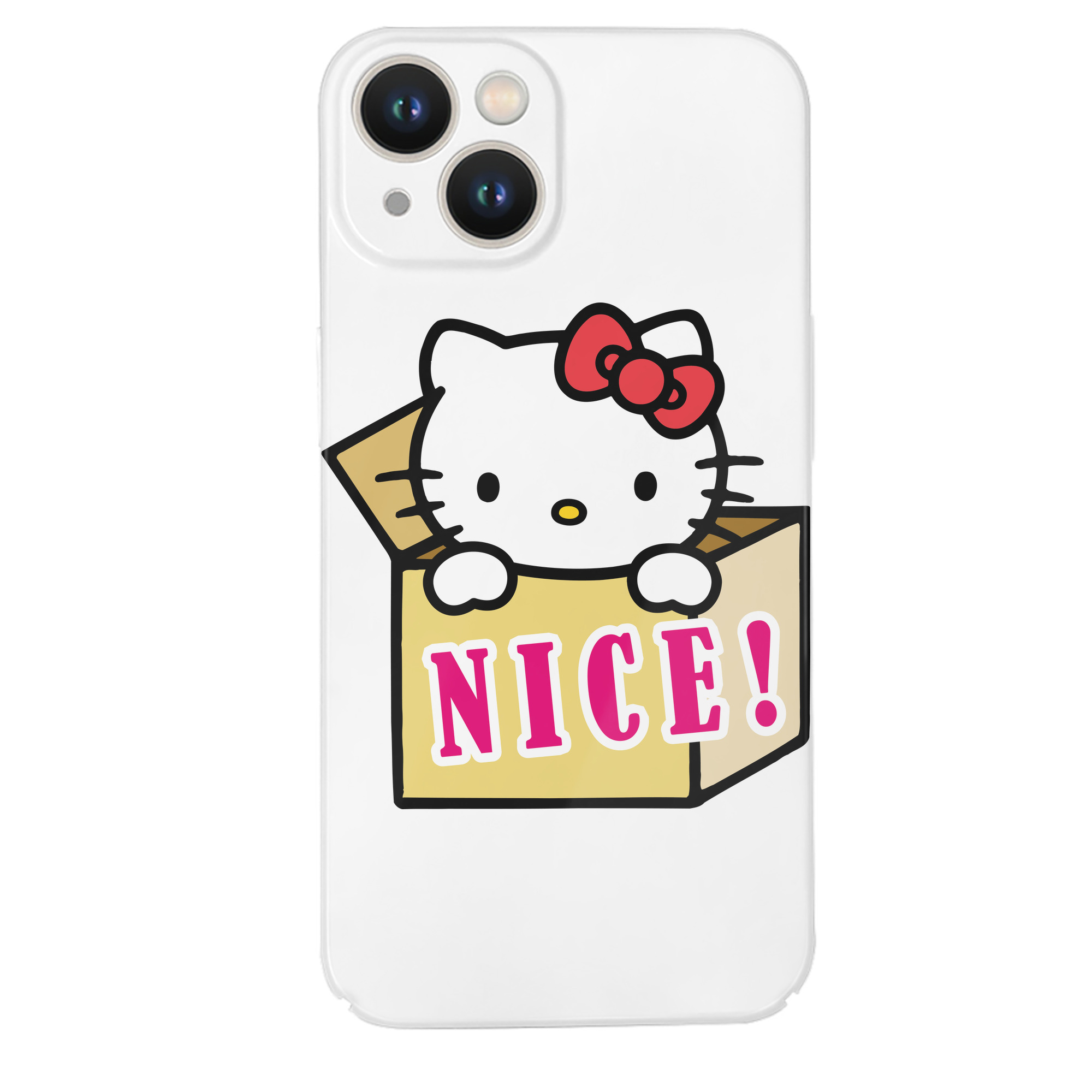 （画像用） Hello Kitty ハローキティ 【iPhone 14シリーズ対応】ハードケース